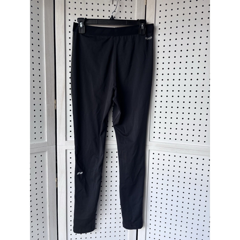 Koppen Men's M Base Layer Compression Pants Leggings Black Poly Spandex